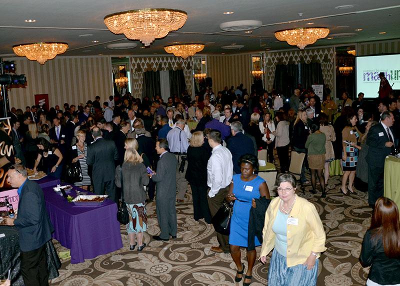 Community leaders, business owners mash, mingle at Evanston-Northwestern networking event