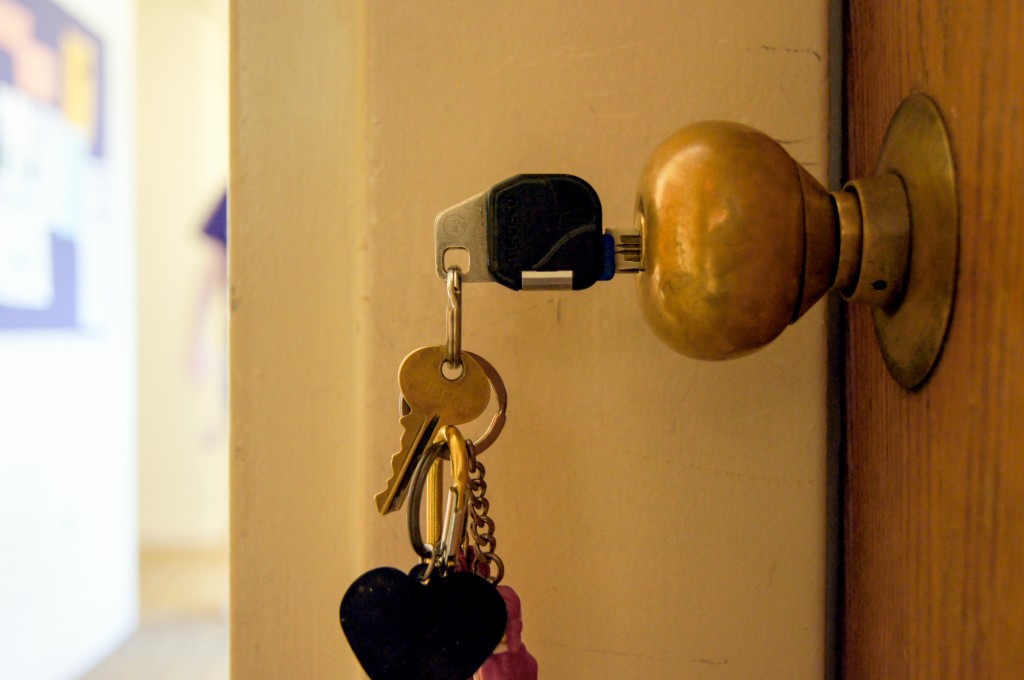 As part of a new University policy, on-campus dorm residents who get locked out of their rooms and need help from their community assistant three times will be charged $200 for a lock change.