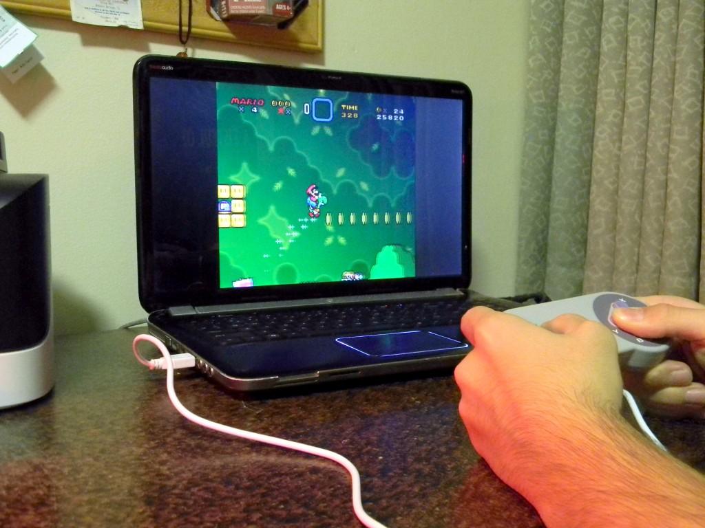 Gtron’s SNES controller allows gamers to relive the magic of SNES on their computers.