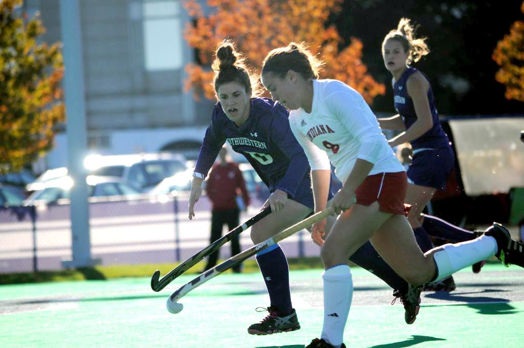 The Wildcats and junior midfielder Nikki Parsley watched their Big Ten season come to an abrupt end after a 4-0 loss to Indiana on Tuesday. NU still hopes to crack the 16-team NCAA Tournament field.