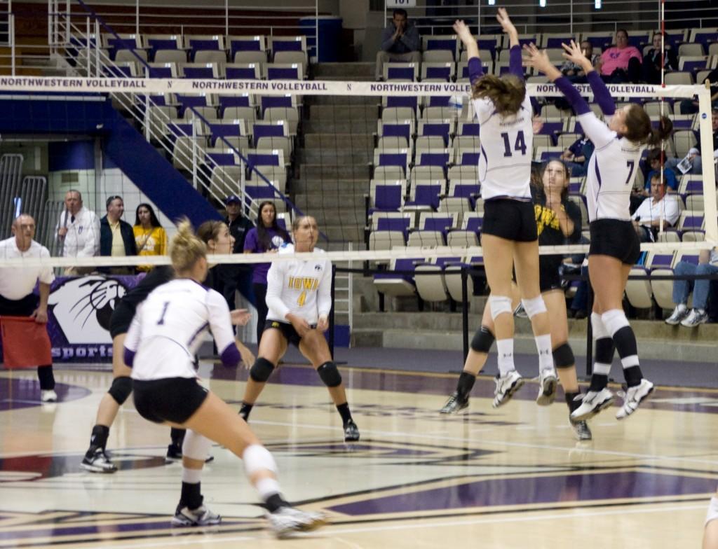Katie Dutchman and the Wildcats failed to win a set on the weekend and looked flat during stretches against Indiana. NU brought more intensity against Purdue but lost by the same margin. 