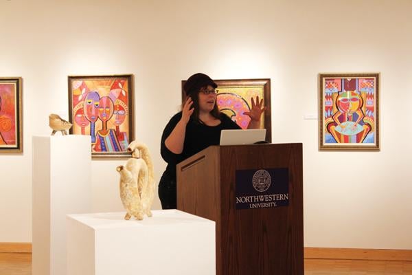 Addressing mental health during her speech at Dittmar Gallery on Tuesday night, Jennifer Peepas — known by her blogger pseudonym Captain Awkward — told students that in college self-care and exploring personal interests is more important than getting perfect grades.