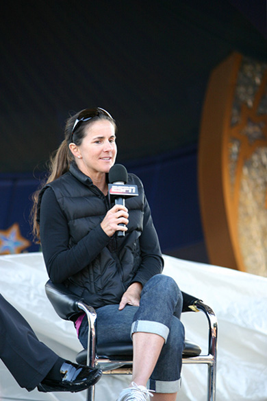 Retired soccer player Brandi Chastain will host a soccer clinic at ETHS in June. Chastain has previously played for the USA National Team and works as a commentator for ESPN.