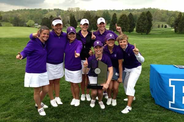 Northwestern won its first Big Ten title this weekend in French Lick, Ind. The Wildcats tied with Purdue at 20-over-par to beat the nearest competitor by 5 shots.