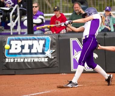 Northwestern catcher Paige Tonz had a career-high 4 runs in the Wildcats’ 8-5 win over Illinois-Chicago on Wednesday. The junior went 2-for-3 with a single, double and sacrifice fly.