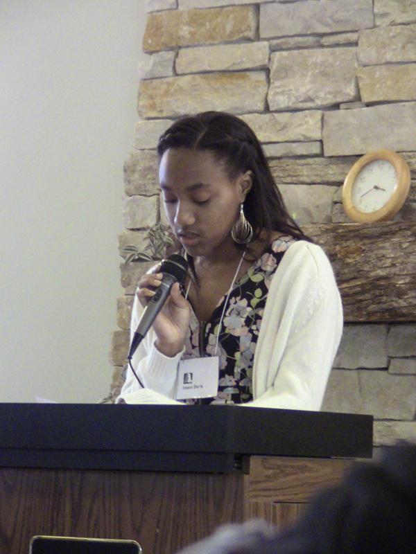Evanston Township High School student Imani Davis took first place in the 11th-12th grade category of an essay contest organized by Mental Health America of the North Shore.