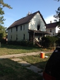 Two families were displaced by a house fire Thursday afternoon in west Evanston. No one was injured in the blaze.