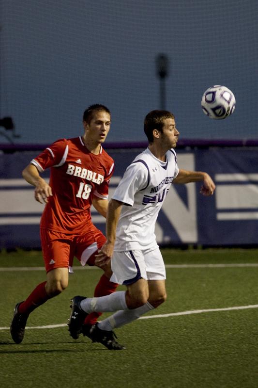 Sophomore forward Joey Calistri finally broke through his five-game cold streak at Penn State on Sunday, scoring NU’s only goal in its 2-1 double-overtime defeat. Calistri leads the Big Ten with 11 goals this season and needs to find the net again if the Wildcats hope to end their win drought.