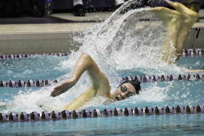 Sophomore Jordan Wilimovsky led NU to a blowout victory over Eastern Michigan, a year after the Eagles upset the Cats. Wilimovsky posted a career time in the 1,000-yard freestyle, easily winning the event.