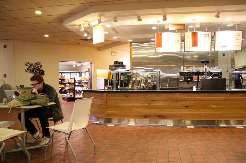 What is now the south counter of Frontera Fresco at Norris University Center will soon become Dunkin’ Donuts. Kelly Schaefer, Norris executive director, announced the news at the second Senate meeting of the year Wednesday night. 
