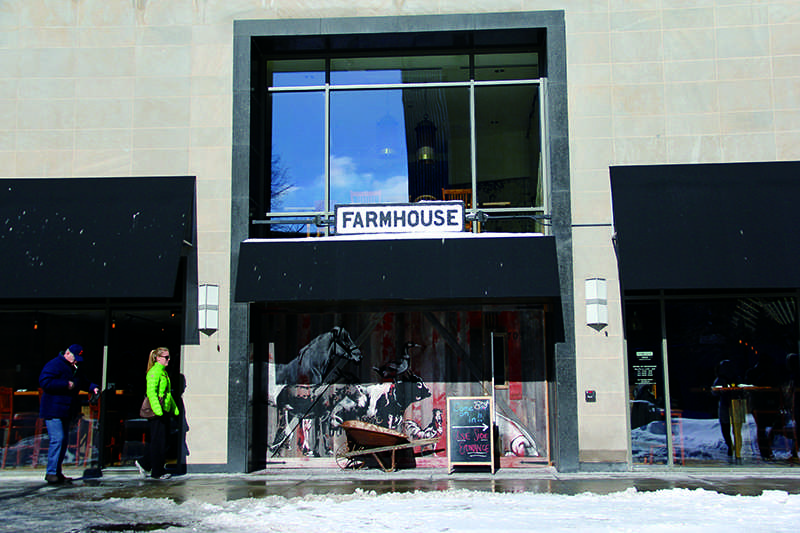 Farmhouse Evanston, 703 Church St., is one of nearly 20 restaurants participating in Chicago’s North Shore Restaurant Month. Throughout February, local restaurants are offering discounts and promotions.
