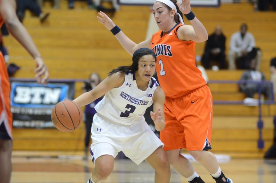 Freshman point guard Ashley Deary and Northwestern tripped up on Senior Night, falling 75-44 at home to Michigan State. The Spartans outscored the Wildcats by 22 points in a one-sided second half.