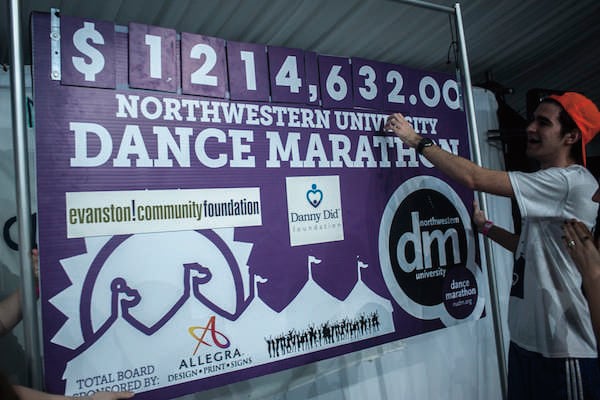 Participants in Dance Marathon are searching for ways to fundraise at the last minute before DM begins Friday. Last year’s DM raised a total of $1,214,632, with $741,394.10 going to the Danny Did Foundation and $82,377.12 to the Evanston Community Foundation.