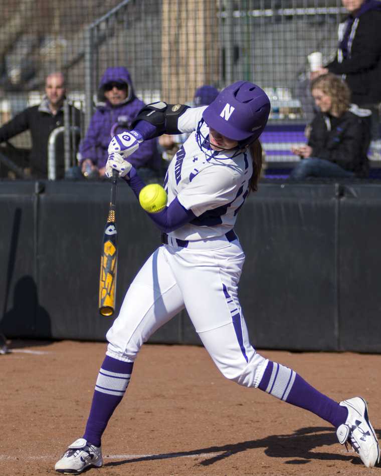 Junior Andrea DiPrima and the Wildcats had a rough weekend, dropping three straight games at Ohio State. “We certainly didn’t bring our A game to Columbus,” coach Kate Drohan said.
