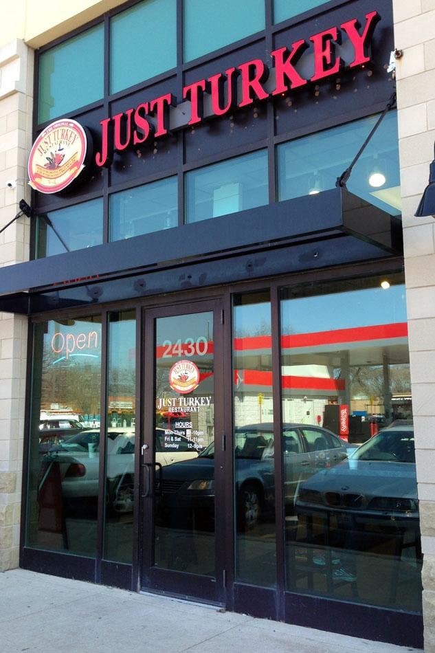 Just Turkey, a new Evanston restaurant, is now open for business. Located at 2430 Main St., the restaurant serves only turkey-based dishes.