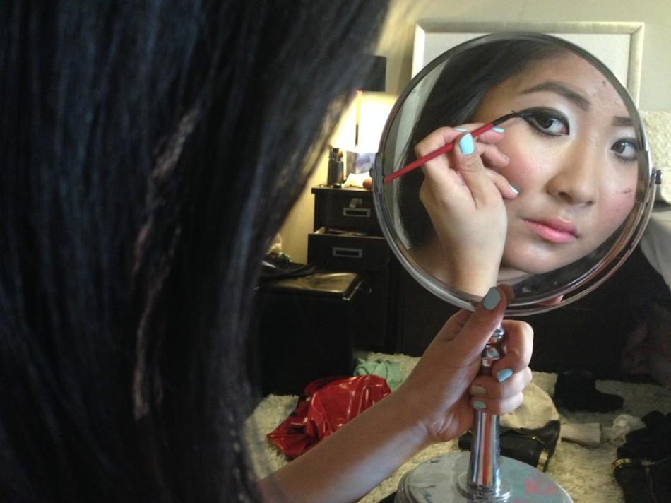 Makeup Mavericks: Communication freshman Sharon Wei