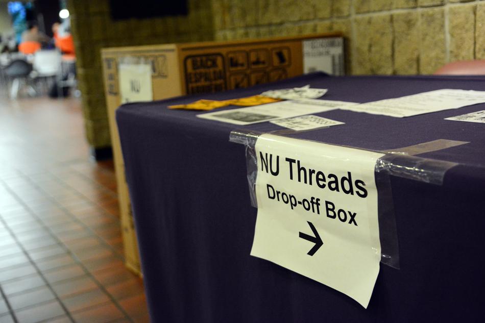 New student group NU Threads is collecting formal wear for a communal closet it is planning to open during Fall Quarter. University Career Services and African American Student Affairs agreed to provide space for the closets.