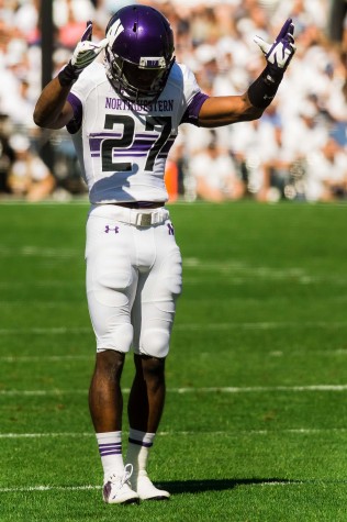 Sophomore cornerback Matthew Harris left Saturday’s game against Penn State with an apparent head injury. Coach Pat Fitzgerald said after the game all of Harris' tests came back clear. At his weekly news conference Monday, Fitzgerald said he hopes Harris will be be able to play Saturday against Wisconsin. Nathan Richards/Daily Senior Staffer