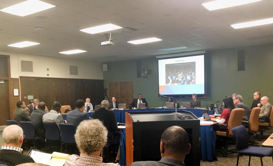 evanston township high school board meeting