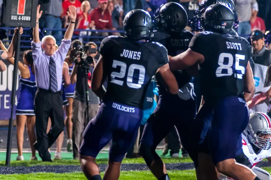 University President Morton Schapiro (pictured on the sideline during last year’s game against Ohio State) recently missed his first home game as NU president for Yom Kippur. Schapiro named senior wide receiver Kyle Prater as his favorite Wildcats player.