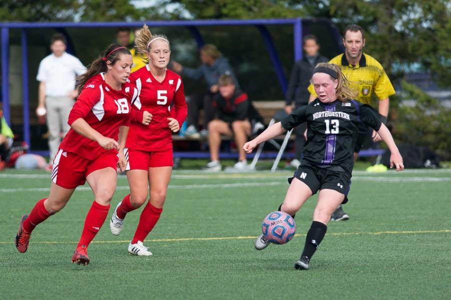 Freshman Michelle Manning, whose goal Saturday earned Northwestern a spot in the Big Ten Tournament, lifted the Wildcats to victory again Tuesday. Manning scored in the 69th minute to give NU a shocking 1-0 win over Penn State.