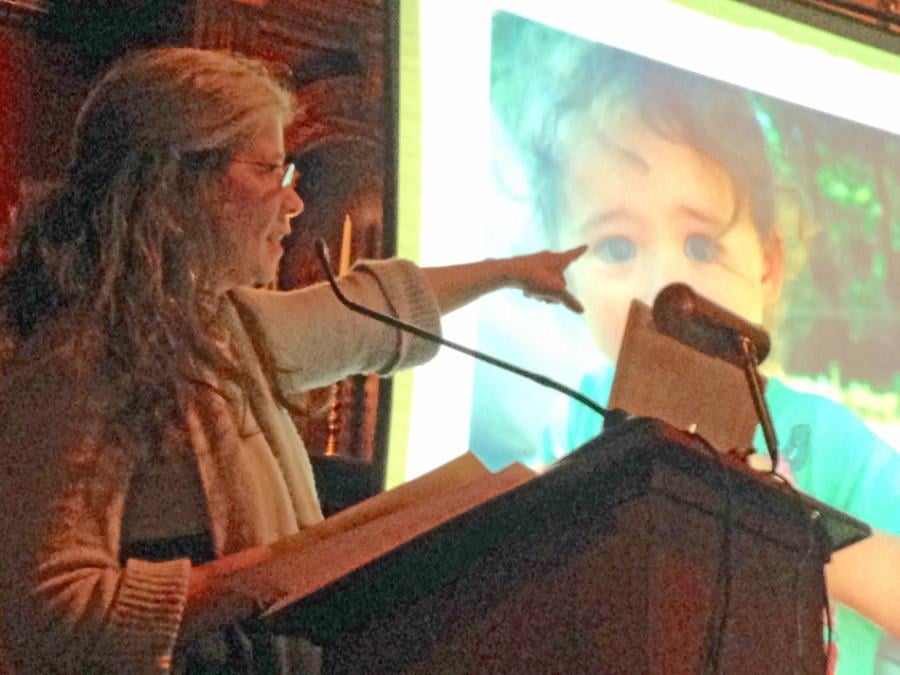 Author Terra Brockman speaks about her book on sustainable, small-scale farming at the Evanston History Center. Brockman described one year on her brother’s central Illinois farm, Henry’s Farm, which sells produce at the Evanston Farmers Market.