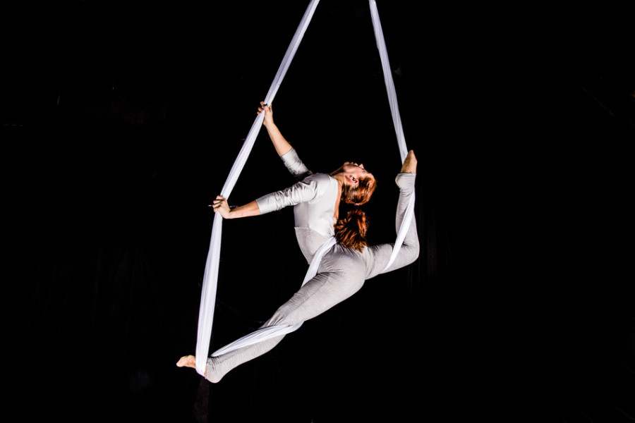 The Actors Gymnasium’s new show, “Circuscope,” opens Saturday. The production is an acrobatic twist on microscopic life. 