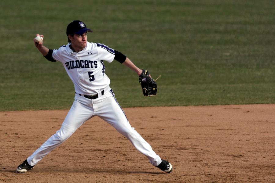 The trio of seniors Scott Heelan, Cody Stevens (pictured) and Kyle Ruchim appear set to lead the Wildcats in 2015, barring any setbacks. Stevens isn’t sure of the position he’ll play, but his versatility is a part of his strong fielding ability.