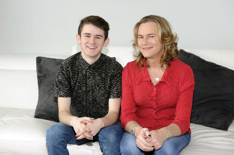 Ben Lehwald and Carly Lehwald star in “Becoming Us,” a documentary-style show on ABC Family. The series will premiere June 8 and focuses on how the Lehwald family, who lives in Evanston, dealt with Carly’s gender transition.