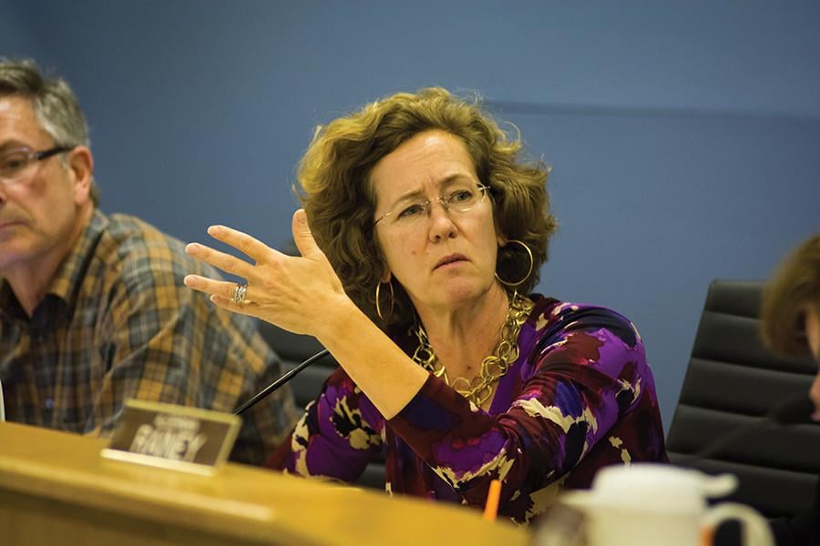 Ald. Jane Grover (7th) said at Monday’s City Council meeting that the new plan to rehabilitate rather than demolish Penny Park presents a good balance between maintaining the park’s safety and the community’s desire for preservation. Aldermen voted to terminate its contract with the current contractor.