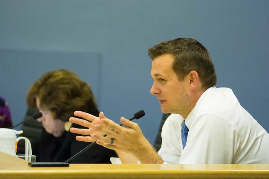 Ald. Brian Miller (9th) told The Daily that the city’s new sustainability program offering free rain barrels to residents would help conserve the water that the city treats at its plant. City Council approved the program at Monday’s meeting. 