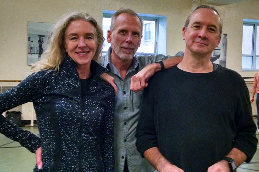 Northwestern alumni Laura Schwenk-Berman (Communication ’96) and Jeff Bauer (Communication ’81), pictured left and middle, and freelance choreographer Gordon Peirce Schmidt, pictured right, put together the upcoming production The “Day of the Gypsy.” The show highlights the unique genre of gypsy jazz. 