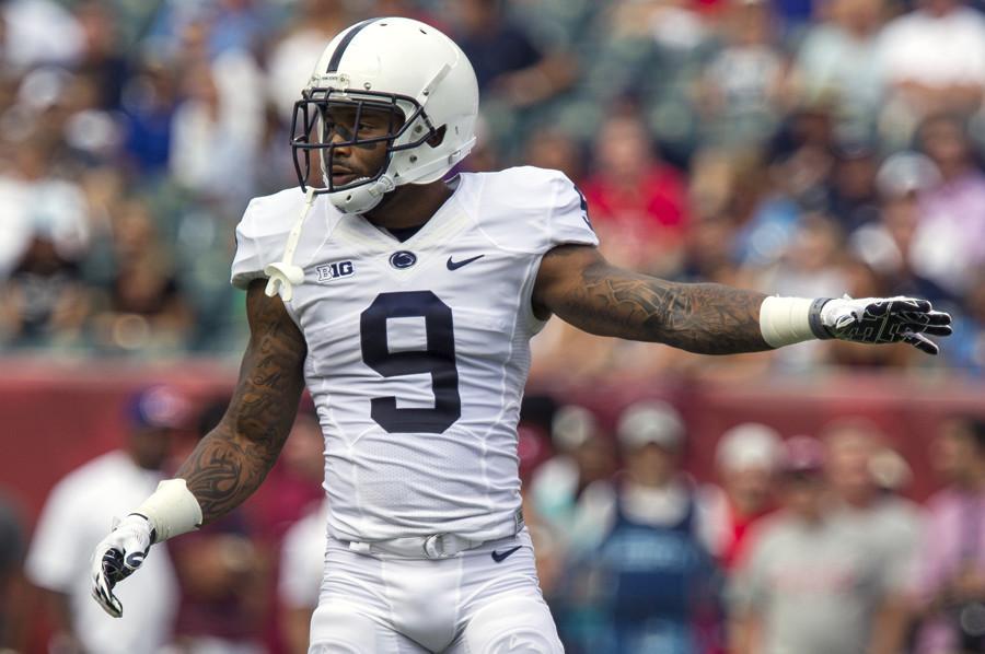 Jordan Lucas calls out assignments prior to snap. The Penn State safety is looking forward to the challenge of facing a mobile quarterback in Northwestern redshirt freshman Clayton Thorson.