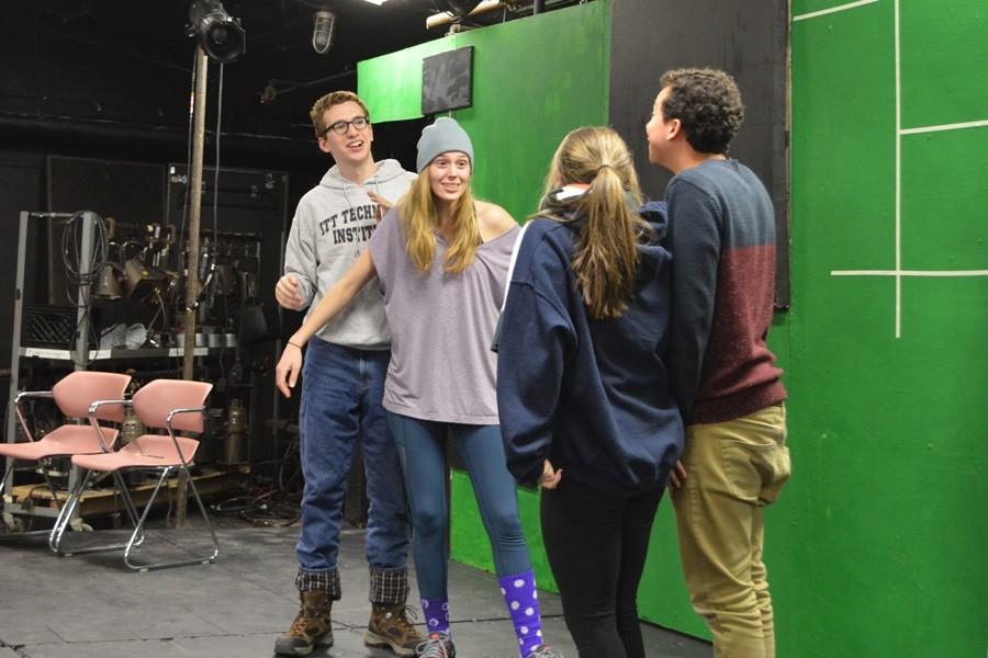 Northwestern’s Mee-Ow Comedy group will present “Control Alt-Mee-Ow” this weekend. The theme of technology is incorporated in the set of the show.