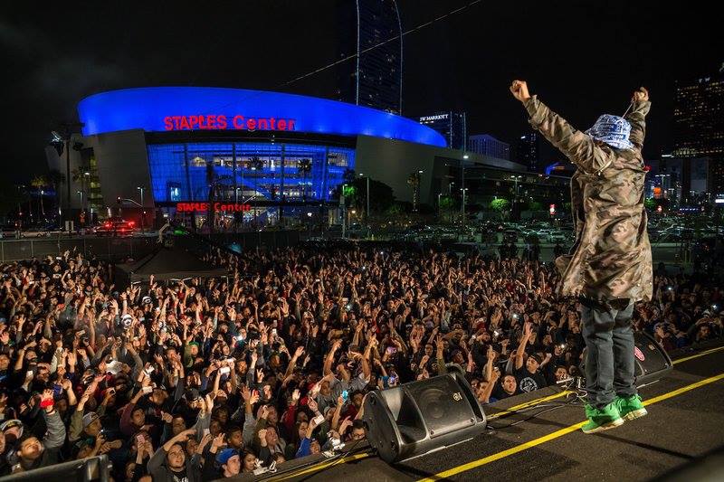 ScHoolboy Q performs in Los Angeles. The rapper will headline Dillo Day, Mayfest announced Sunday. 
