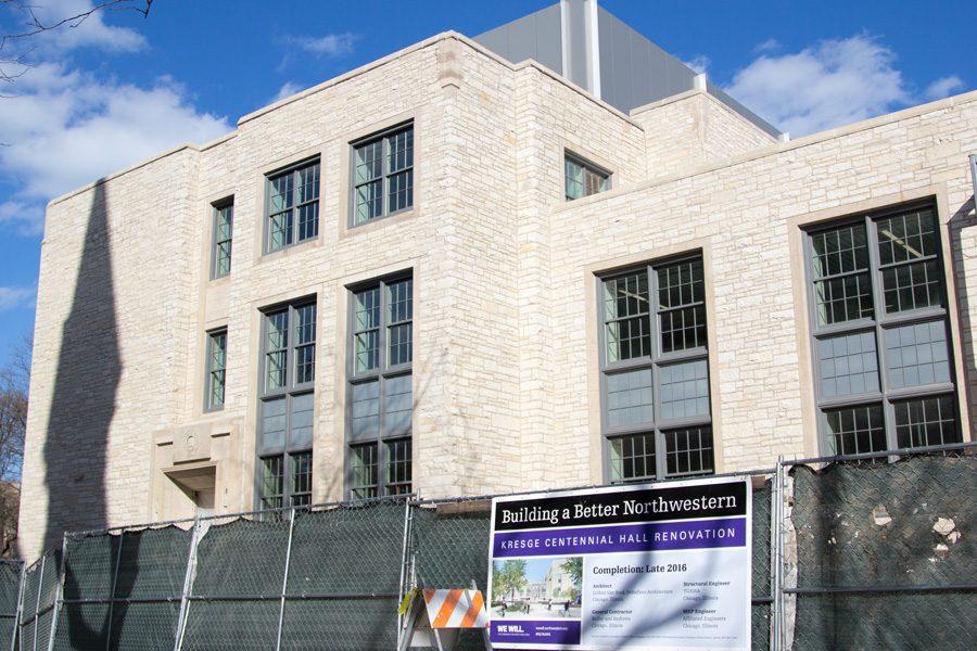 Kresge Hall is nearing the end of its two year renovation and addition project. The upgraded building will open to students Fall Quarter.