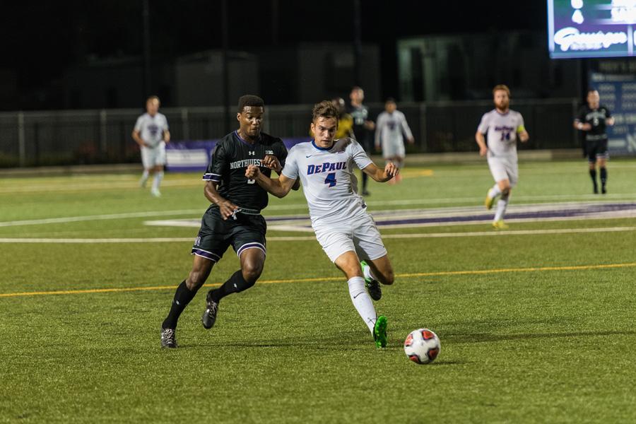 Men’s Soccer: Northwestern outshoots DePaul but still falls