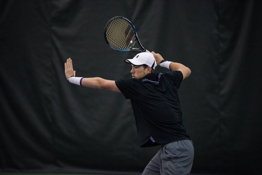 Strong Kirchheimer lines up for a return. The senior is Northwestern’s only representative at the ITA National Indoor Championships, beginning Thursday.