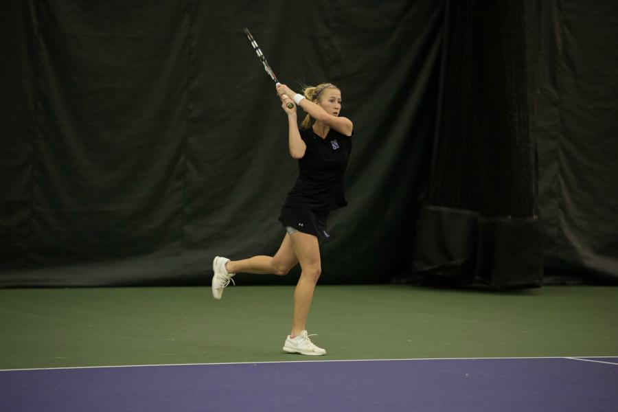 Womens Tennis Northwestern Splits Close Matches At Ita Regionals