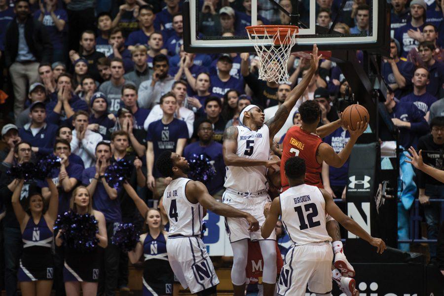 Melo Trimble drives into the paint. The junior guard lit up the Cats for a career-high 32 points.