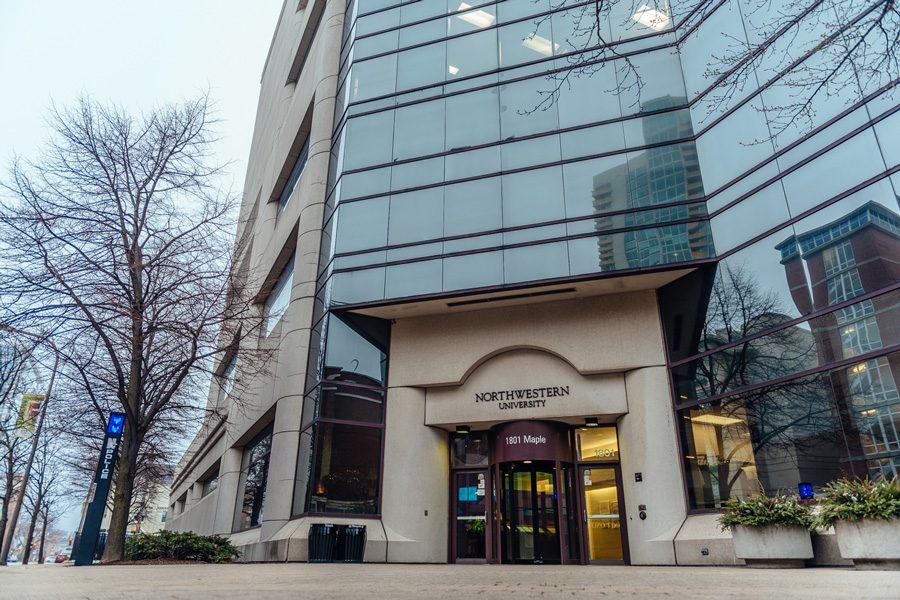 The Center for Public Safety at 1801 Maple Ave. Timothy Schoolmaster, a former employee at the Center for Public Safety, is suing Northwestern for his alleged termination following a complaint regarding his pay.