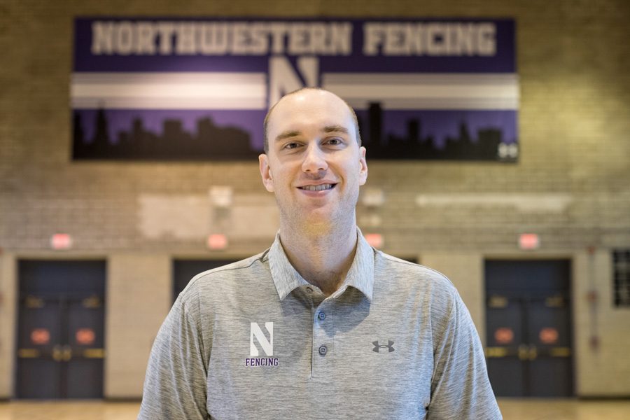 After+one+season+at+the+helm%2C+Zach+Moss+is+looking+to+write+his+own+legacy+as+the+first+new+Northwestern+fencing+coach+since+1978.