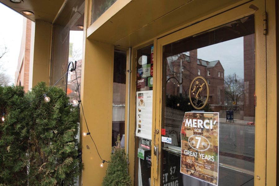 Bistro Bordeaux, 618 Church St. On Sunday, the restaurant will close after seven years of bringing French culture and cuisine to downtown Evanston.