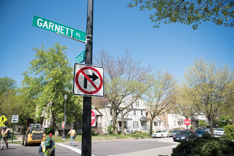 Garnett Place. The city on Friday cancelled a block party after local residents and officials expressed concern about the event.