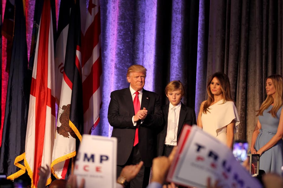 President Donald Trump at an event celebrating his victory last year. The Department of Justice on Wednesday appointed former FBI Director Robert Mueller to oversee the Russia investigation.