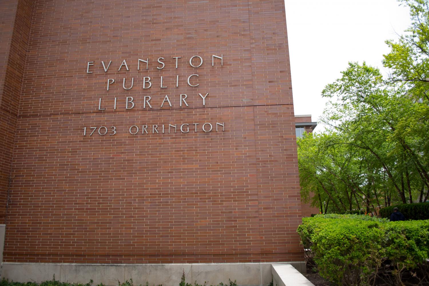 Evanston Public Library. The librarys board continued its equity discussion Wednesday.