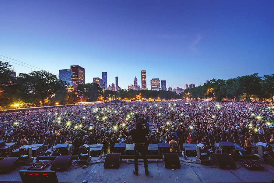 Vic+Mensa+performs+at+Grant+Park+stage+on+Friday+night+at+Lollapalooza.