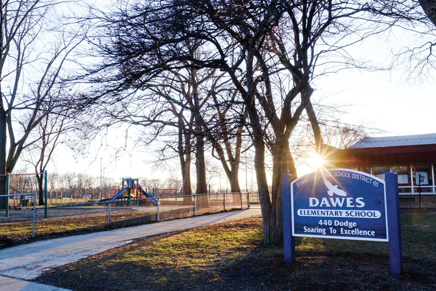 Dawes Elementary, 440 Dodge Ave. District 65 schools introduced new social-emotional and equity learning classes this fall.
