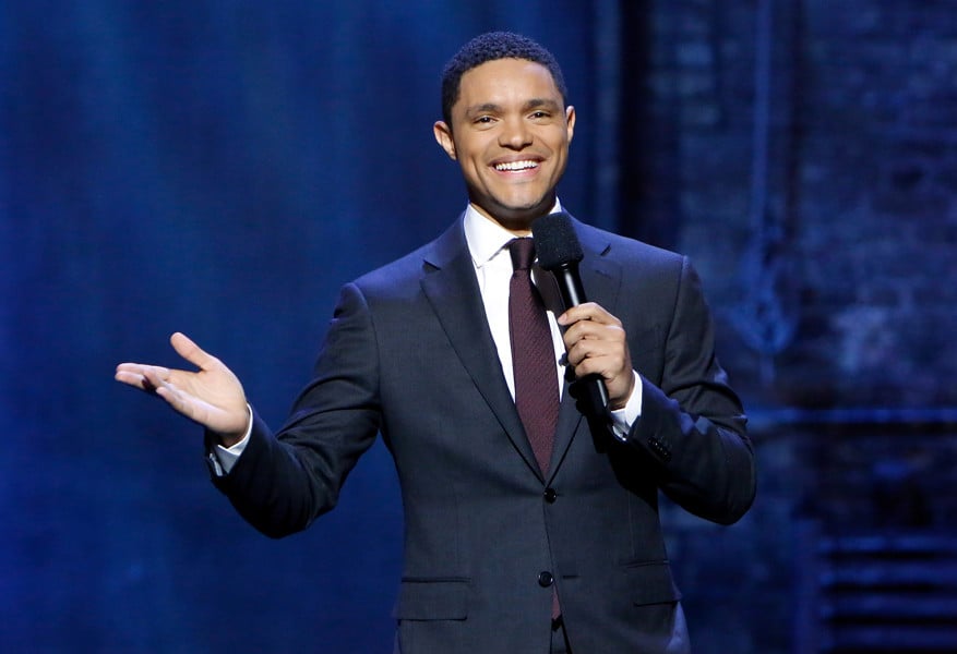 Trevor Noah addresses the audience during the Oct. 16 taping of “The Daily Show Undesked Chicago 2017: Let’s Do This Before It Gets Too Damn Cold.” Throughout the week, Noah and the show’s correspondents covered topics including gun violence, racial segregation and the latest headlines about President Donald Trump.