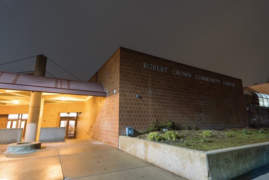 The current Robert Crown Community Center, 1701 Main St. Aldermen will discuss funding options for the center at Monday’s City Council meeting.